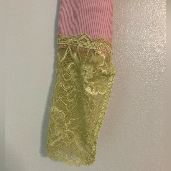 Urban Outfitters Nikko Lace Long Sleeve Top - Picture 5 of 6